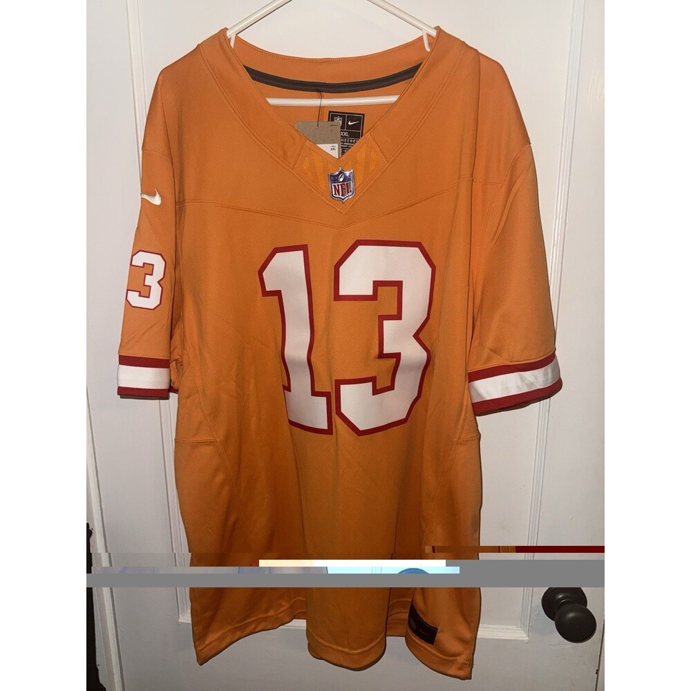 Nike Mike Evans Tampa Bay Buccaneers Creamsicle #13 Mens XXL Jersey